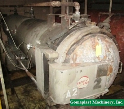 40″ Ø x 204″ L WSF Autoclave, Item # 1481