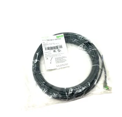 NEW MURRELEKTRONIK SINGLE ENDED M8 FEMALE 90° A-COD. LED CORDSET