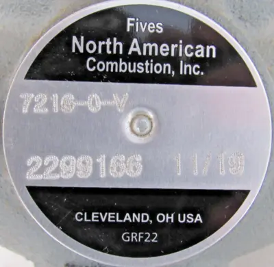 NEW FIVES NORTH AMERICAN 7216-0-V REGULATOR 3/4" 72160V