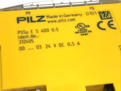 USED PILZ PSSU E S 4DO 0.5, PSSU E S 4DO 0.5 A, 312405