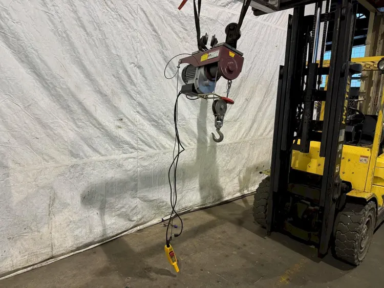 Used N/A 2000 LB MINISIZE ELECTRIC ROPE HOIST Hoists (All Types) Ohio US | G-2000, Inc. #1079693