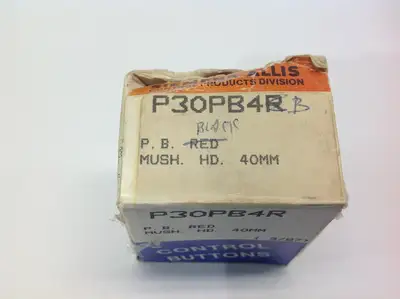 USED SIEMENS MUSHROOM HEAD PUSHBUTTON