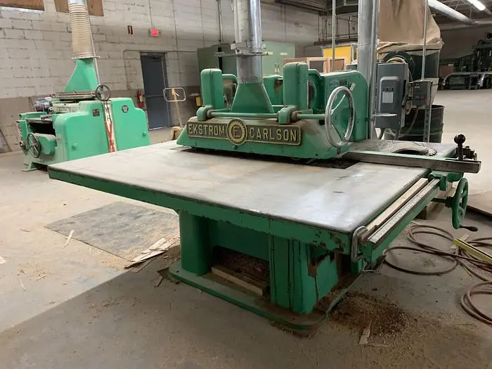 Used EKSTROM-CARLSON "E" STRAIGHT-LINE RIPSAW Rip Saws North Carolina US | Pruitt Machinery #716413