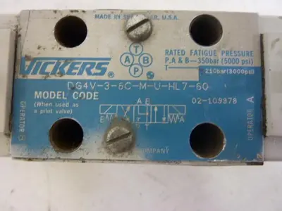 USED VICKERS DG4V-3-6C-M-U-HL7-60