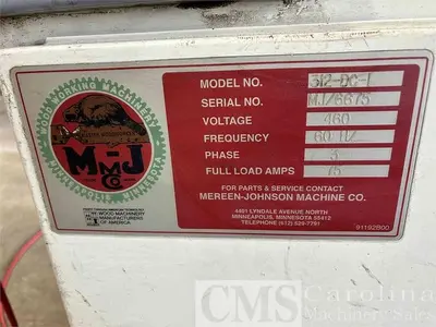 USED 2003 MEREEN JOHNSON MODEL 312 DC GANG RIP SAW
