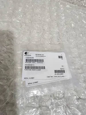 CLEAN PART GASKET, CERAMIC, SHIELDED SCREW 102205356