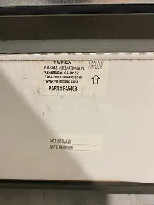 Used FUMEX AIR FILTRATION FUME EXTRACTOR UNIT Fume Extractors | Maverick Industrial Sales #1107421