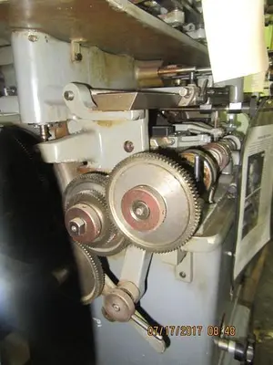7853-385 R. Gudel Type 30, 6-Position Semi-Automatic Ring/Band Brocading/Copy Engraving Machine