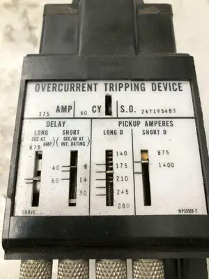 24Y1854B3 175A Overcurrent Tripping Device 60Hz