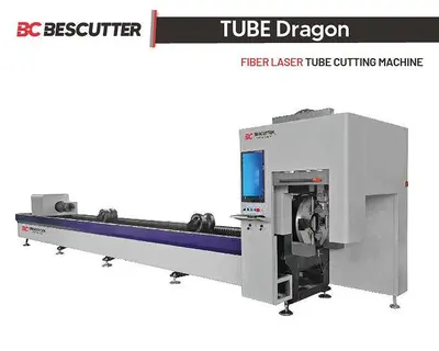2026 Bescutter TUBE Dragon 1.5KW - 2KW Fiber Laser Metal Tube Cutter