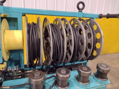 40 TON MODERN HYDRAULICS 4 CYLINDER PORTABLE HYDRAULIC DIE SETTING & SEPARATING SYSTEM: STOCK #23774