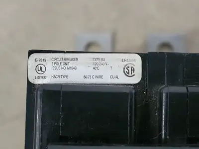 USED CUTLER-HAMMER BA260