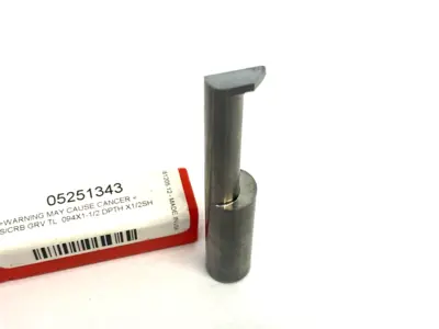 USED ACCUPRO GROOVING TOOL: 1/2" SHANK DIA SOLID CARBIDE ACC-GF093-24