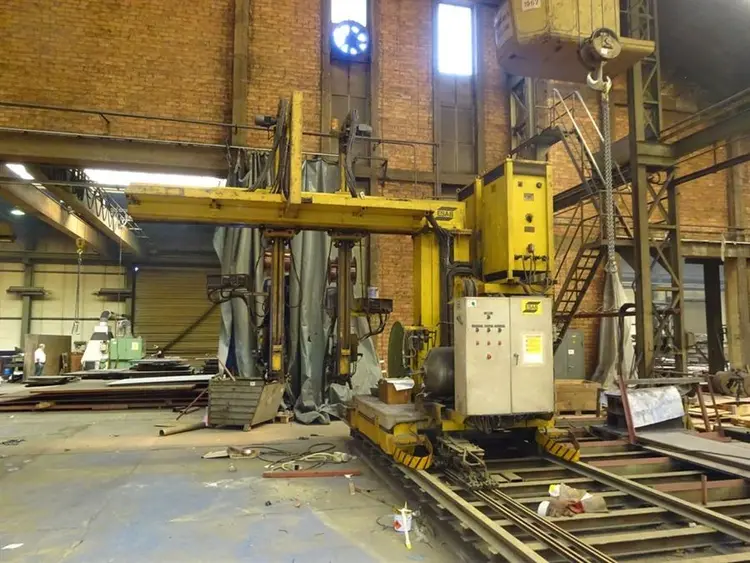 Used ESAB WELDING CRANE FOR COMPOSITE BEAMS Welding Positioners | Apt International N.V #365392