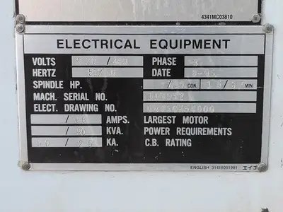 USED 1995 MAZAK VTC-16B