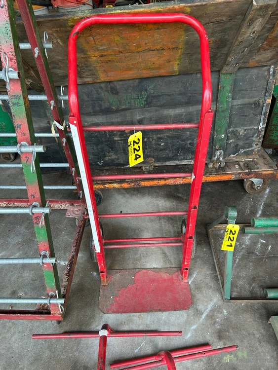 Used _UNKNOWN_ 2 WHEEL WIRE DISPENSER RACK DOLLY Wire Payoffs Illinois US | Heath Industrial Auction Services #1379742