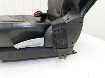 Grammer Forklift Seat Black Vinyl Adjustable Removed From Linde 1114891