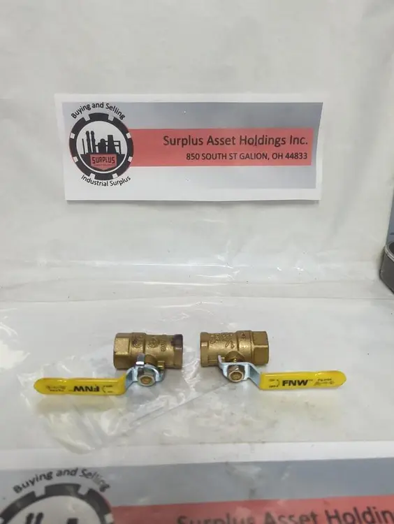 New | in-Stock FNW BRS125G Valves/Fittings Ohio US | Surplus Asset Holdings #1295776