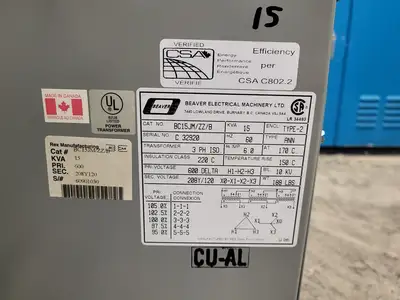Used BEAVER BC15JM/ZZ/B Transformers British Columbia CA | Lenmark #265666