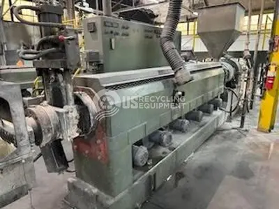 Used STERLING 4.5 INCH SINGLE SCREW EXTRUDER Extruders Arizona US | US Recycling Equipment #1556635
