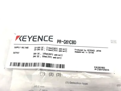 New | in-Stock KEYENCE Self-Contained Retro-reflective Sensor M12 Connector 4.2 m Photoelectric Sensors Michigan US | Maverick Industrial Sales #1395133