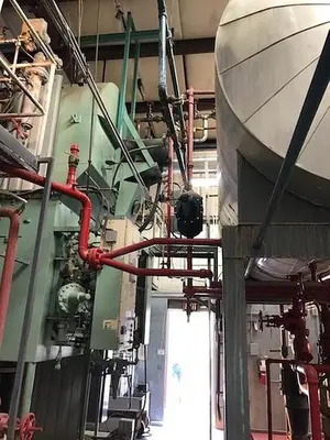 USED 1996 NEBRASKA BOILERS STEAM BOILER 90,000 POUNDS 1996