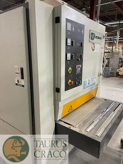 Used 2018 BOSS STORM 2 HEAD 1000 R-RC Wide Belt Sanders | Taurus Craco Machinery Inc #788101