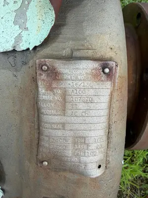 DURCO 6.0" X 8.0" Pump Centrifugal Alloy | Perry Equipment (3)