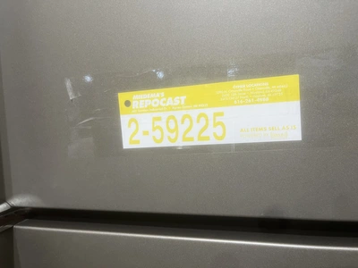 USED GE FREEZER ON TOP