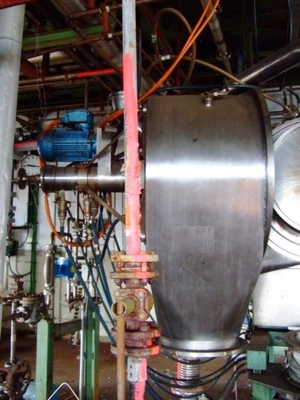 Heinkel HF 600.1 Inverting Filter centrifuge, Hastelloy C22.