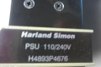 HARLAND SIMON H4893P4676 POWER SUPPLY