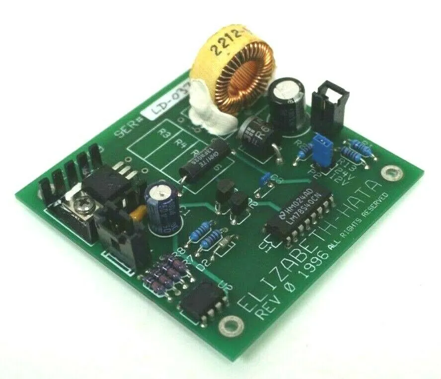 NEW ELIZABETH-HATA REV 0 ELIZ09 CPU BOARD