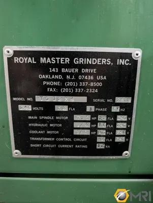 2010 ROYAL MASTER TG 12 X 4 CENTERLESS GRINDER (14704) GRINDERS, CENTERLESS | Machinery International LLC (4)