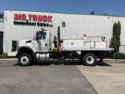 Used 2011 INTERNATIONAL 7400 Truck-Mounted Cranes California US | Big Truck & Equipment #1412315