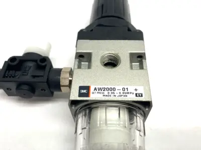 USED SMC MODULAR FILTER REGULATOR 0.05~0.85MPA SET PRESS