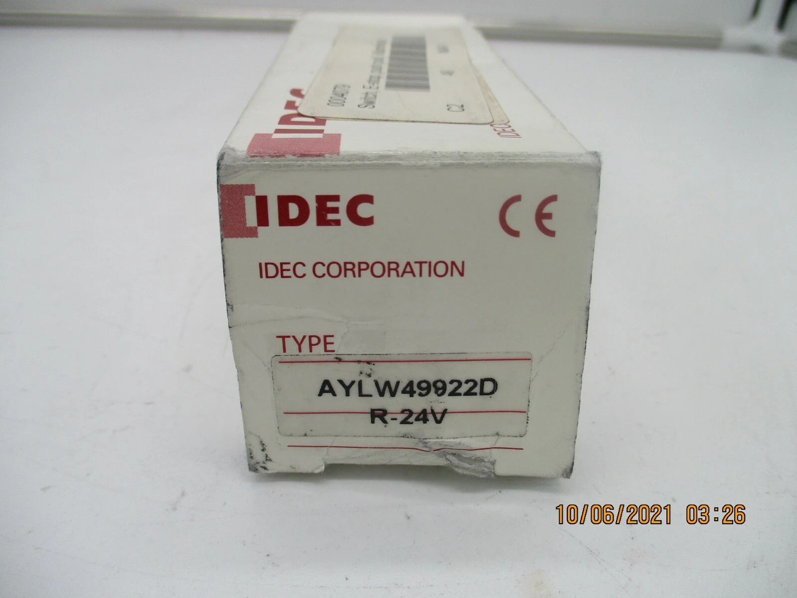 Idec AYLW49922DR-24V New E-Stop Push Pull Illuminated Switch