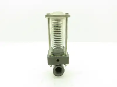 Plast-o-matic D075B-NC PVC Valve Pneumatic Controlled 3/4" NPT Sch 80