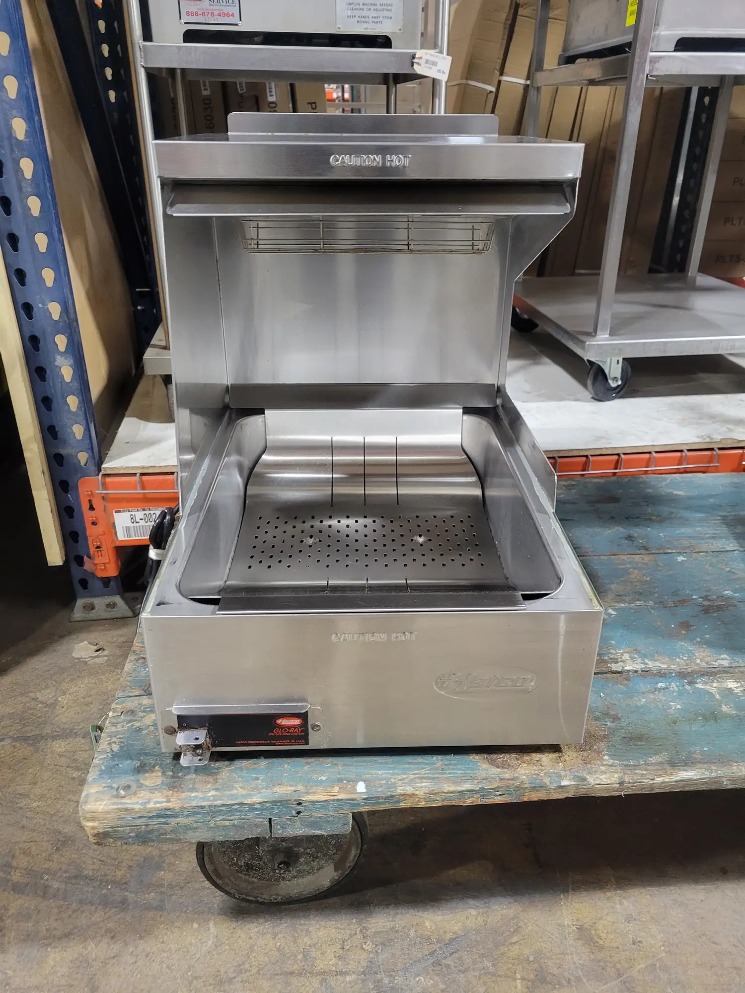 Used Hatco GRFHS-16 Glo-Ray 16" Portable Fry Holding Station