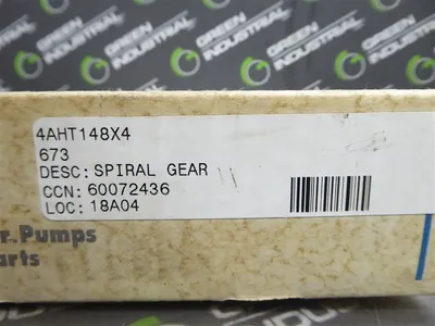 Ingersoll-Dresser 4AHT148X4 Spiral Gear New