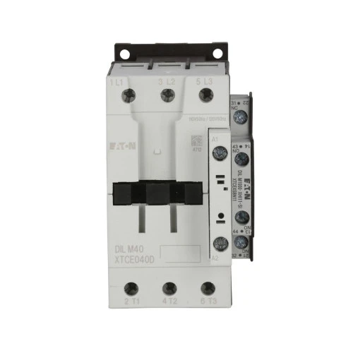 Eaton XTCE065DS1E IEC Contactor, 65A, Side-Mounted, 208 Vac, 60 Hz, 1NO-1NC [New]