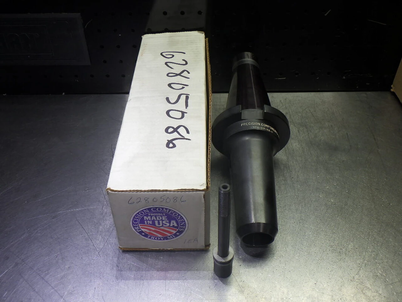 Precision Components NMTB50 To R8 Shank Adapter NMTB-50-R8-6 (LOC2623B)