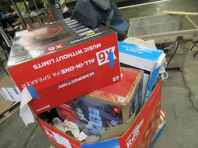 Pallet of Store Overstock and Ecommerce Product and Returns