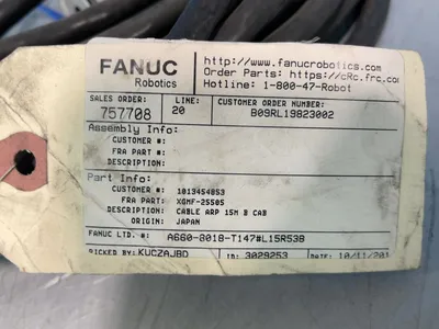 USED FANUC A6608018T147#L15R53B