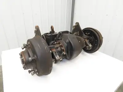 Hyster E60Z-33 Forklift Front Dual Wheel Drive Axle Assembly 6-Lug & Park Brake