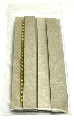 117 | Grafoplast  Wire Markers Z Black on Yellow 10 Strips - New