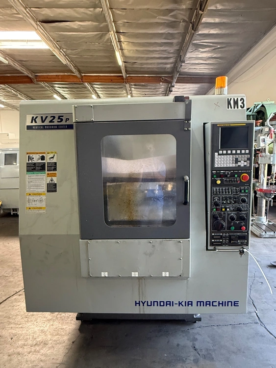 Used HYUNDAI KIA KV25P Vertical Machining Centers California US | Wheeler Machinery Sales 6 #167305