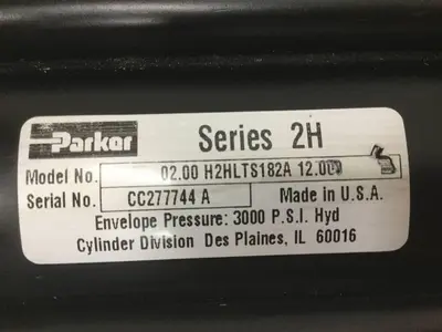 USED PARKER 02.00 H2HLTS182A 12.000