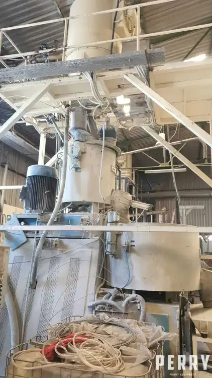2000 PLAS MEC 1200 kg/hour Mixer High-Intensity | Perry Equipment
