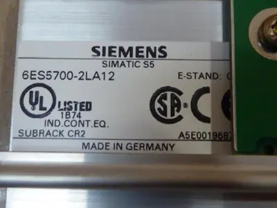 USED SIEMENS 6ES5700-2LA12