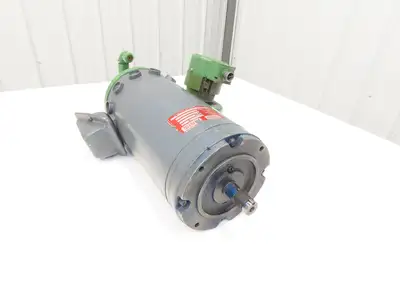 Porter Peerless 181-18-0057-0 DC Motor w/Encoder & Blower 7/8" Shaft DPM56ZS6